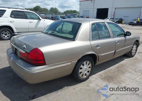 2003 Mercury Grand Marquis Ls из США, поврежденный, VIN 2MEFM75W03X695976